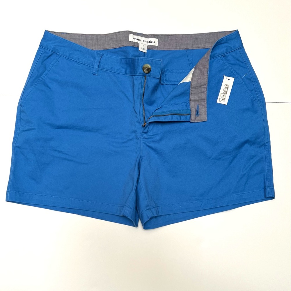NWT Amazon Essentials Chino Shorts
